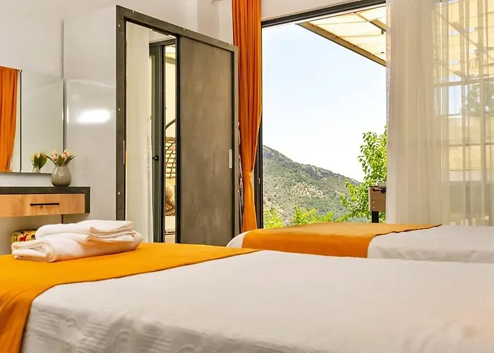 İslamlar 2 Bedroom Secluded With Private Pool Hot Tub Villa Kalkan